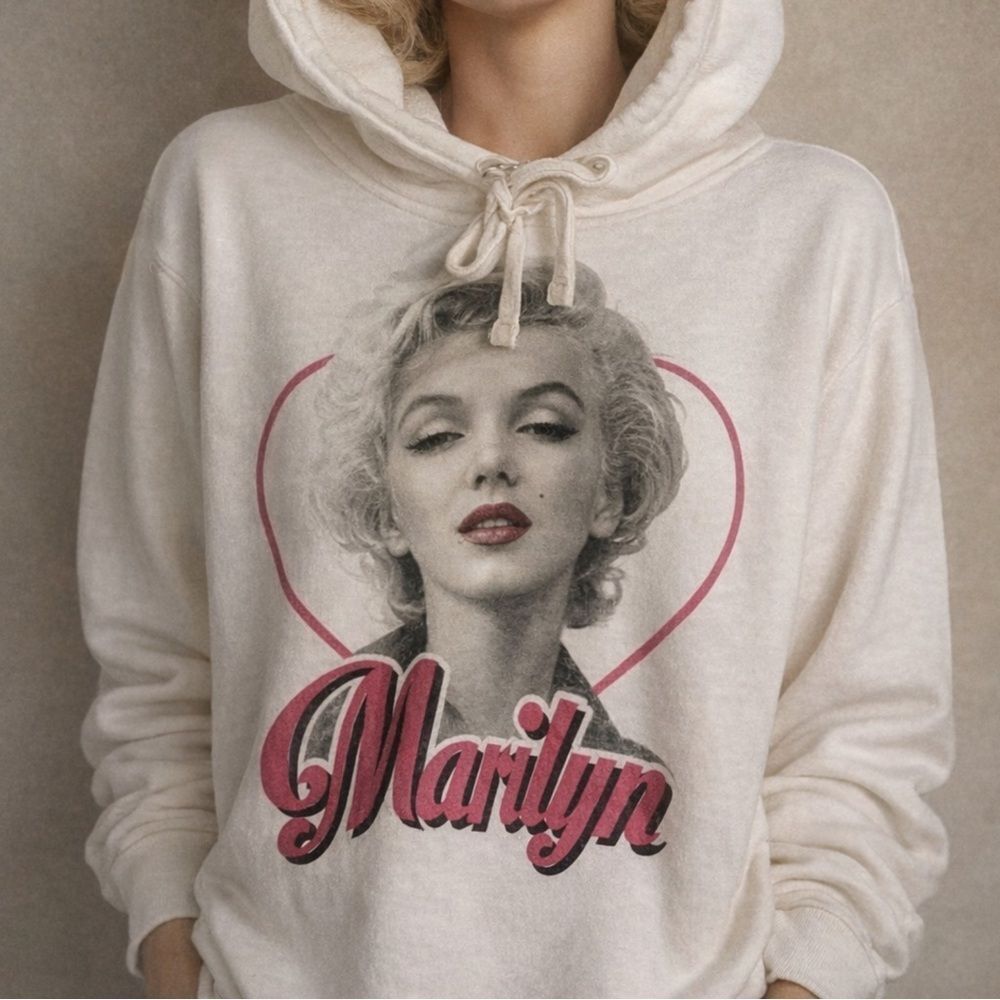 Marilyn Monroe Hooded Sweatshirt XL